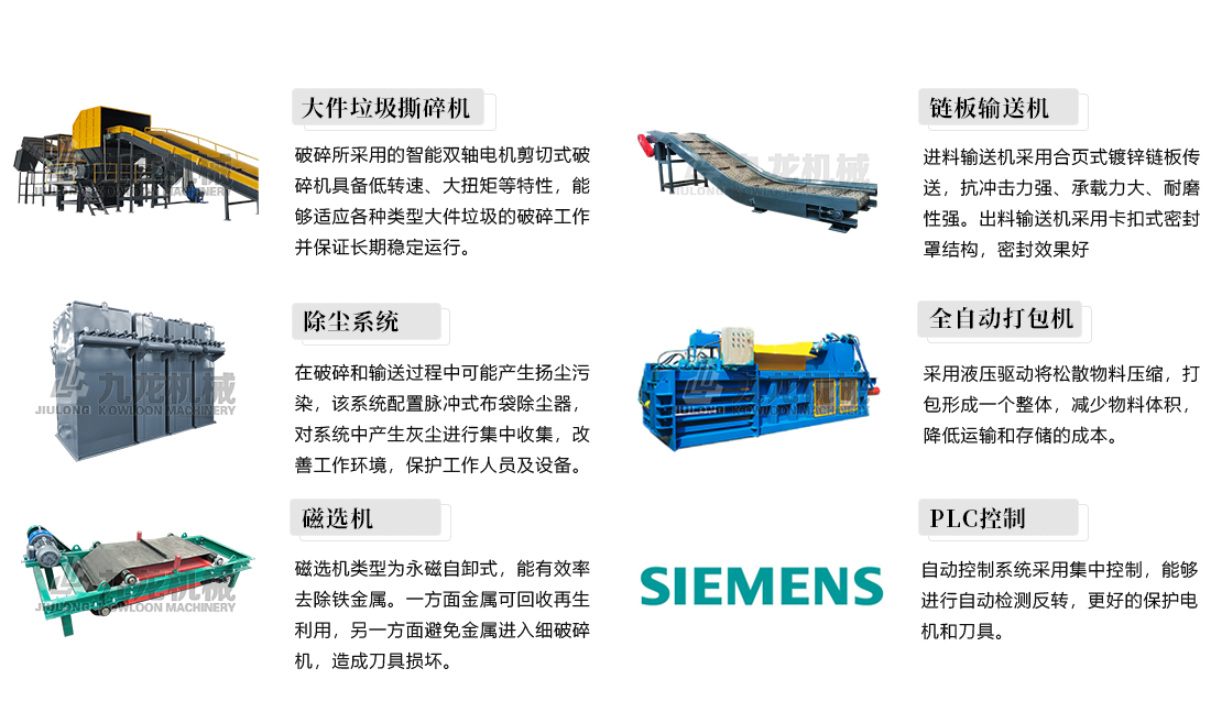 大件垃圾處理設(shè)備介紹 大件垃圾處理設(shè)備介紹